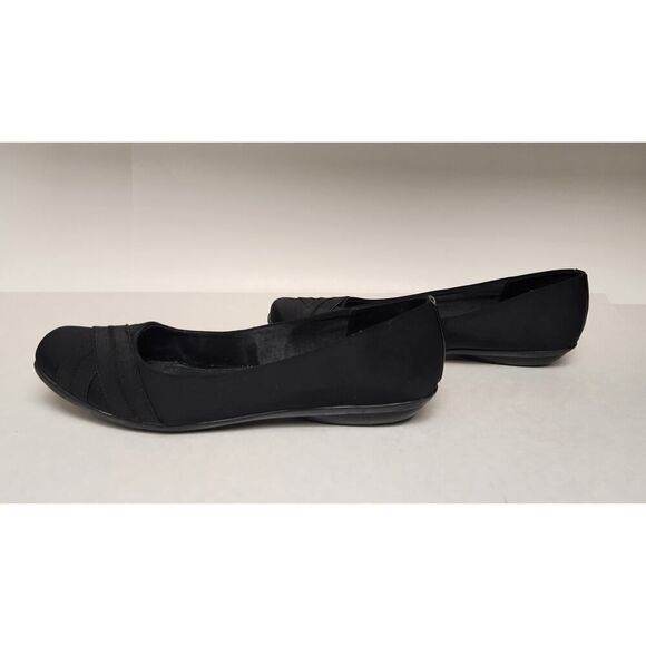 Mootsies Tootsies Modaylene Black Fabric Flats Casual Fashion Slip On Size 11M - Picture 4 of 7